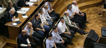 Juicio con jurado popular en la Audiencia Provincial de Barcelona.
