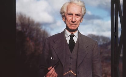 Bertrand Russell, en una imagen tomada alrededor de 1965.