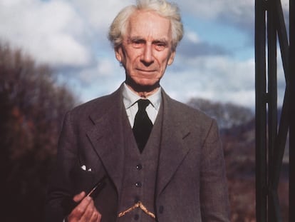 Bertrand Russell, en una imagen tomada alrededor de 1965.