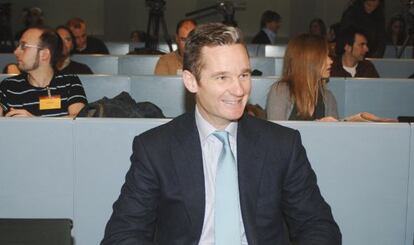 El yerno del rey Juan Carlos Iñaki Urdangarin.