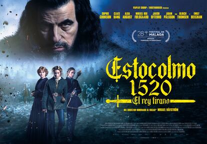 Cartel de 'Estocolmo 1520. El rey tirano'