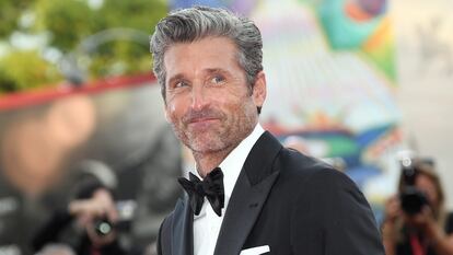 Patrick Dempsey at the premiere of 'Ferrari' at the Venice Film Festival on August 31.