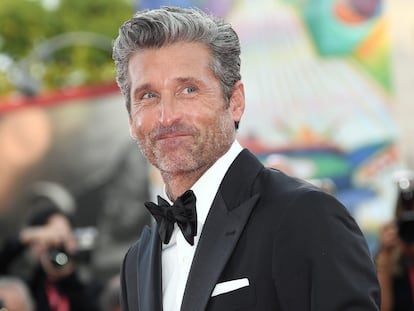 Patrick Dempsey, en el 'premier' de la película 'Ferrari' en el Festival de Venecia, en agosto de 2023.