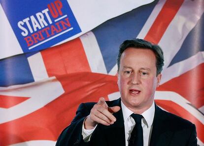 El primer ministro británico, David Cameron.