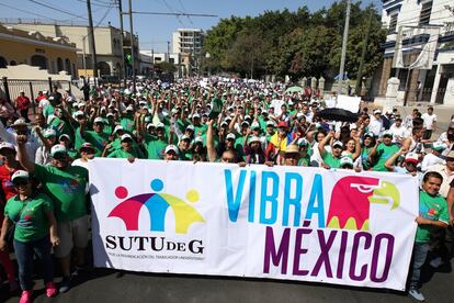 Miles de mexicanos salieron hoy a las calles de distintas ciudades del país para expresar su repudio al presidente de EE.UU.