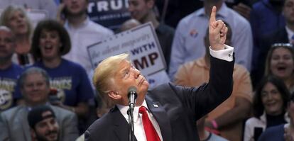 Donald Trump, candidato republicano a la presidencia