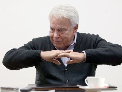 El expresidente del Gobierno Felipe González en una fotografía de archivo.