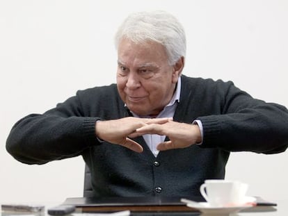 Felipe González, em março de 2015.