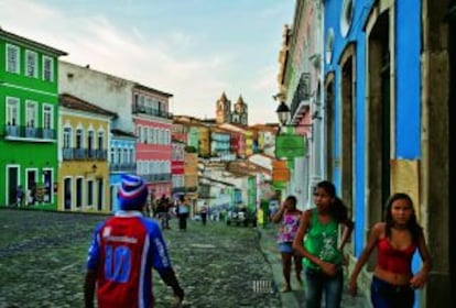 Pelourinho, en el casco antiguo de la ciudad.