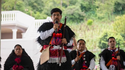 Hugo Aguilar Ortiz, en Los Altos de Chiapas el 30 de julio del 2025.