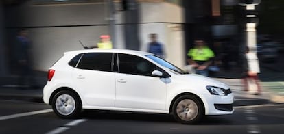 Vehículo Volkswagen en Sidney, este jueves.