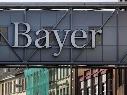 Logo de la alemana Bayer Healthcare