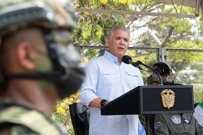 Iván Duque, presidente de Colombia, en una imagen de principios de año.