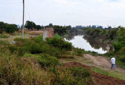 La zona donde fue hallada una fosa con más de 50 cadáveres.