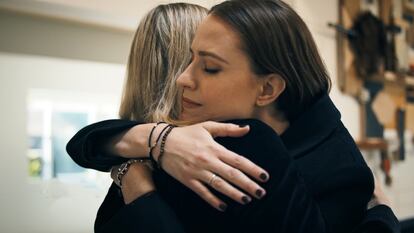 Evan Rachel Wood, en un momento del documental 'Renacer de las cenizas'.