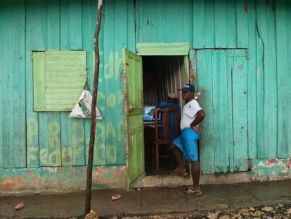 Poblado chabolista en San Pedro de Macorís, República Dominicana.