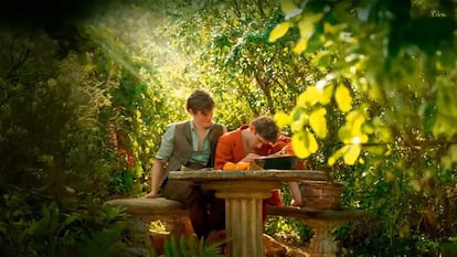 Protagonistas de la película Las flores del silencio de Filmin