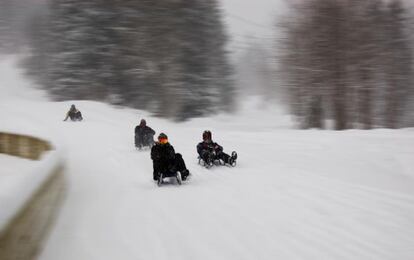 La pista Korketrekkeren (sacacorchos, en noruego).