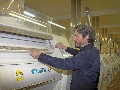 Juan Carbajo, director general del grupo Molinos del Duero, en su fábrica, en una imagen de la compañía.