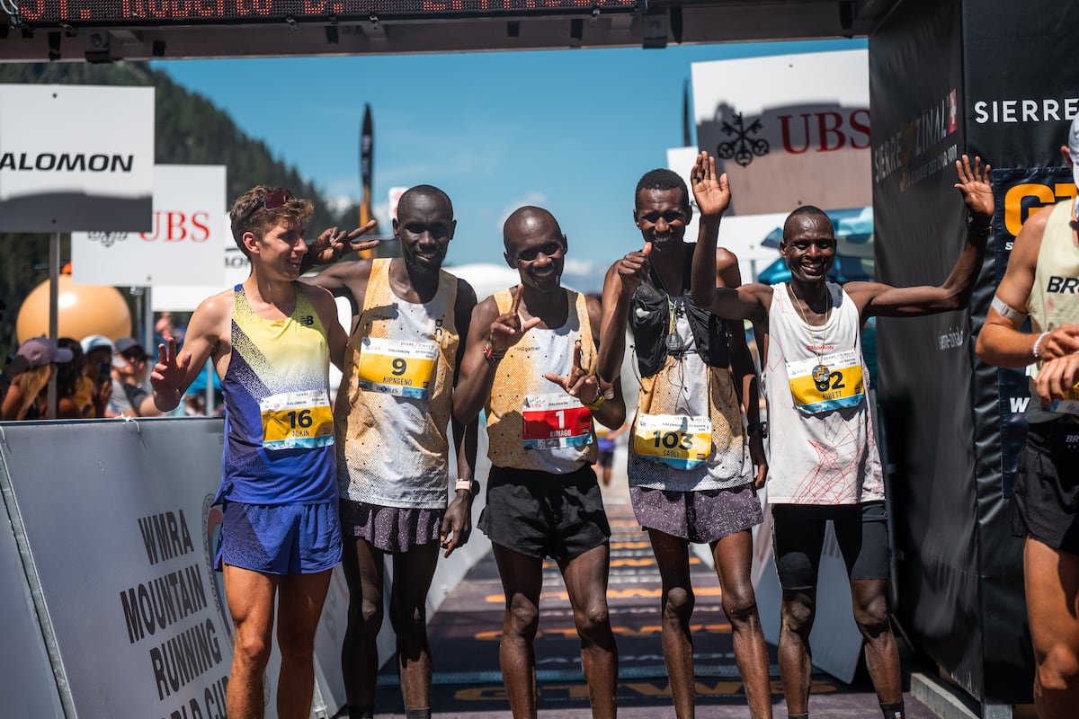 El trail mundial exhibe su salto exponencial en la Catedral de Sierre-Zinal