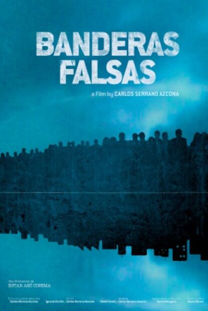 Cartel de la película documental 'Banderas falsas'