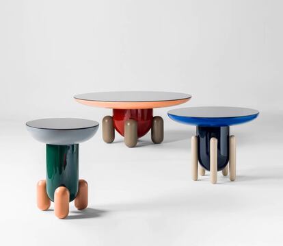 Mesas Explorer, de Jaime Hayon para BD Barcelona Design.