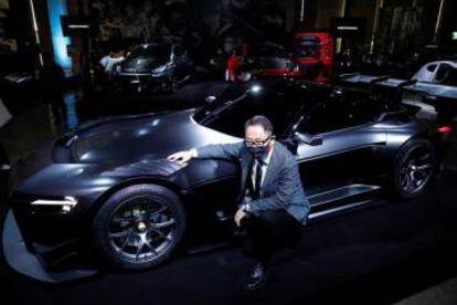 Akio Toyoda, jefe de Toyota, en el Salón del Motor de Tokio, el 14 de enero pasado.