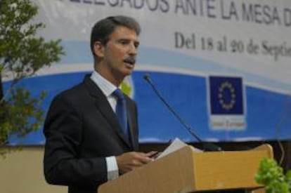 El presidente del componente europeo de la Asamblea Eurolat, José Ignacio Salafranca Sánchez-Neyra. EFE/Archvio