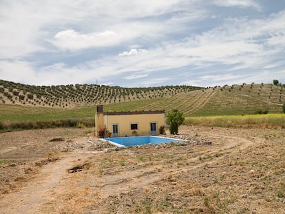 'Capanna e piscina', Jaén (2007), immagine della serie 'Andalusia'.