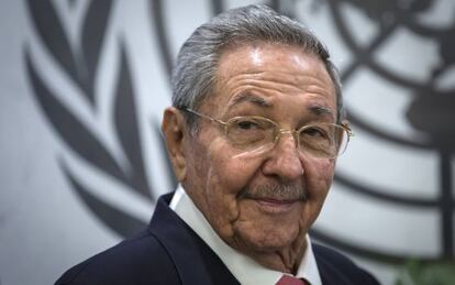 El presidente cubano, Raúl Castro, en Naciones Unidas