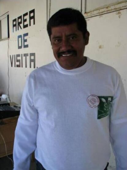 Alberto Patihst&aacute;n, en la c&aacute;rcel de San Crist&oacute;bal en 2010.