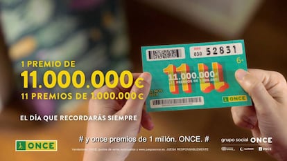 Sorteo del 11 del 11 de la Once 2019