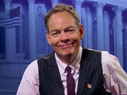 Max Keiser, presentador de 'Keiser Report' en la televisión rusa RT.