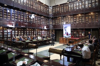 Imagen de la celebración del Observatorio Retina 2025 el pasado jueves en el Ateneo de Madrid.