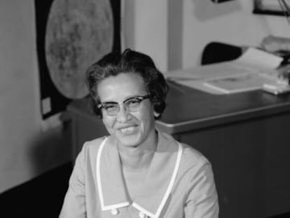 La matemática Katherine Johnson en la NASA.