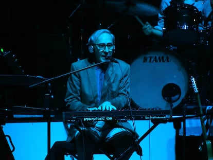 Franco Battiato, en un concierto en Roma, en una imagen sin fechar.