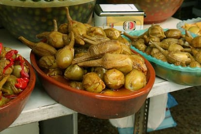 Encurtidas y listas para comer