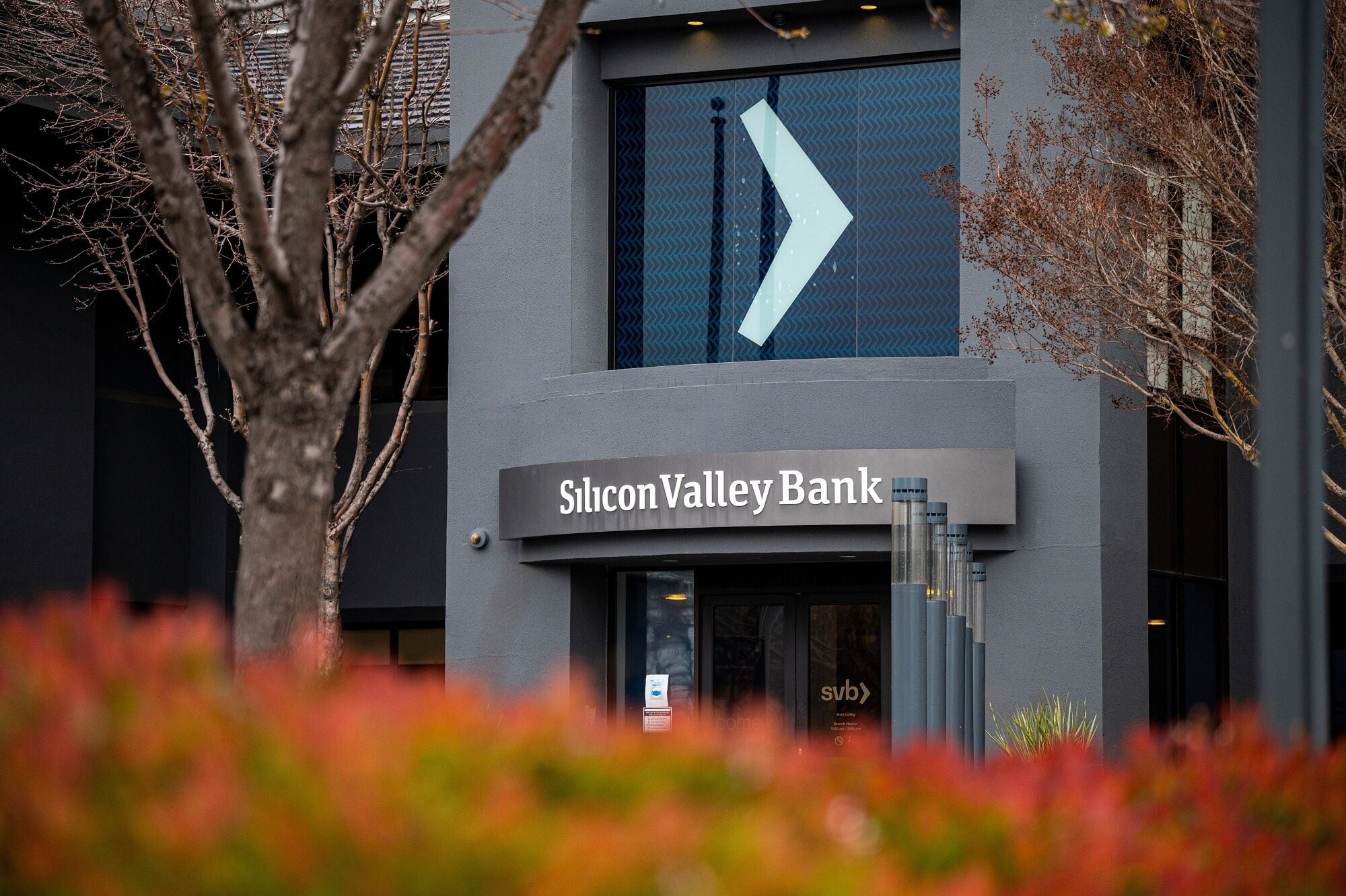 Sede del Silicon Valley Bank en Santa Clara (California), este jueves. 
