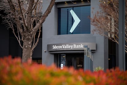 Las oficinas de Silicon Valley Bank en Santa Clara, California.