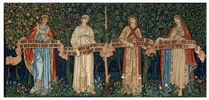 Tapís 'The Orchard', de William Morris.