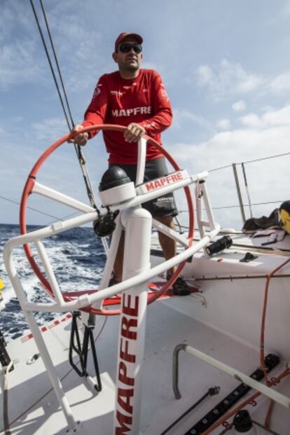 Xabi Fernández, al timón del Mapfre.