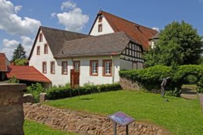 La casa de los hermanos Grimm en el pueblo de Steinau an der Straße, en Hesse (Alemania).