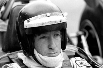 Jochen Rindt, en un Lotus Ford, en una imagen de archivo