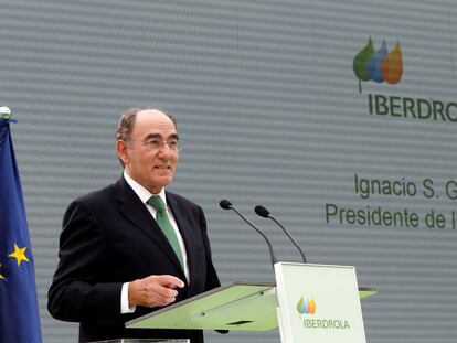 El presidente de Iberdrola, Ignacio Sánchez Galán.