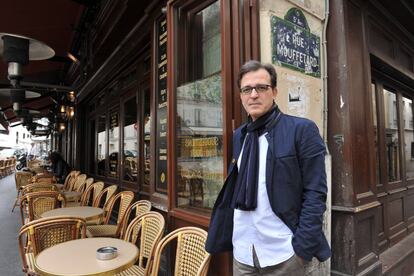 José María Ridao, en una terraza de París en 2016.