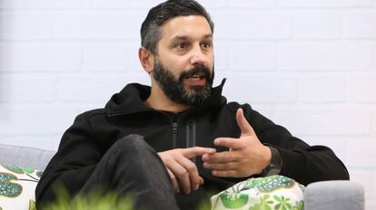 Tolga Öncü, durante la entrevista.
