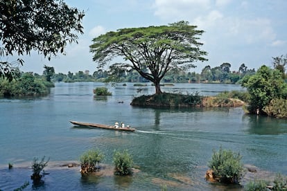 La zona de las 4.000 islas de Laos.