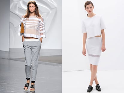 Ahora las rayas son transparentes