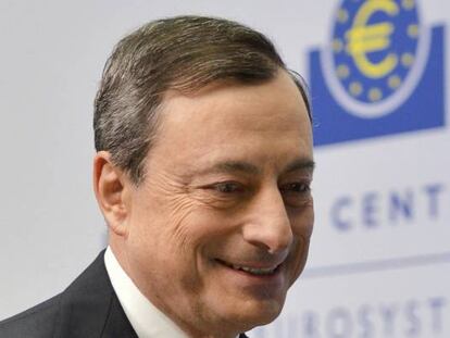 Mario Draghi, presidente del BCE