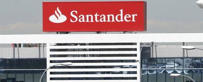 Imagen de la sede de Bancos Santander.